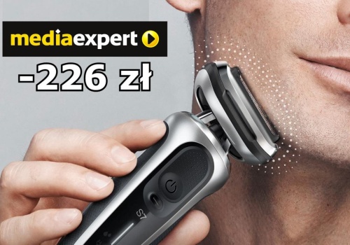 Golarka Braun aż 226 zł taniej. Promocja idealna na Dzień Mężczyzny