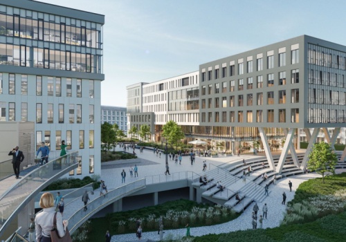 Koniec wielkich planów na terenie po galerii Plaza? Strabag sprzedaje działkę, na której miała powstać Plaza Nova