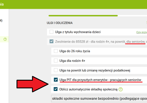 Ulga dla seniora w PIT-37. Jak zyskać najwięcej