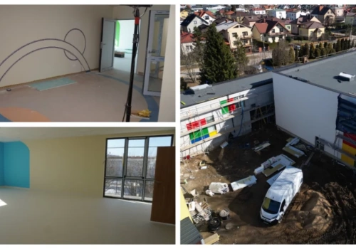 Dobiegają końca prace przy budowie Żłobka Miejskiego w Wysokiem Mazowieckiem