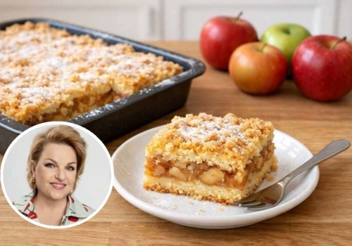 Genialny trik Bosackiej na szarlotkę. Zapomnij o brudzeniu rąk i stolnicy!