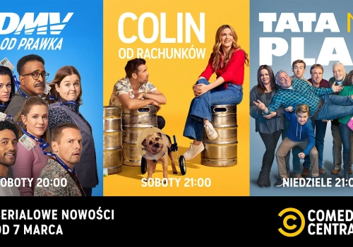 Marzec 2026 w Comedy Central. Te seriale mają rozbawić widzów do łez