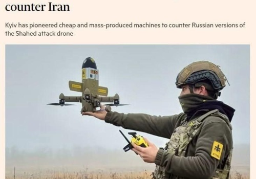 Dronowa przewaga Iranu. USA i Zatoka szukają wsparcia Ukrainy