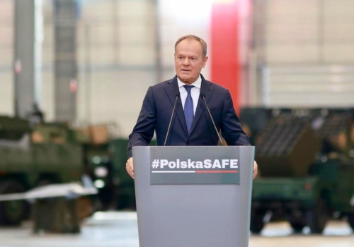 Premier Tusk o propozycji prezydenta Nawrockiego dot. SAFE