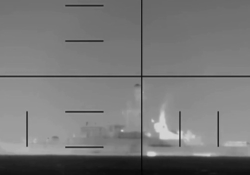 Torpeda Mk-48 w akcji. USA niszczy irański okręt wojenny