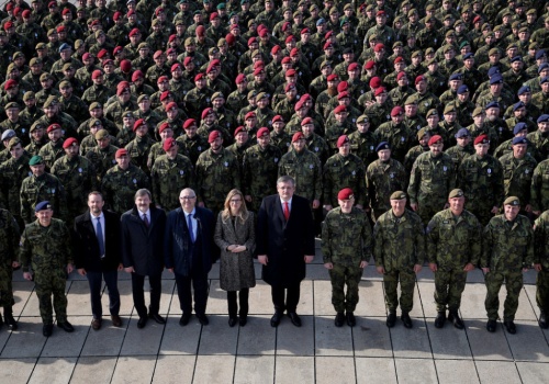 Czescy żołnierze wrócili do kraju z zagranicznych operacji. Część z nich strzegła polskiego nieba