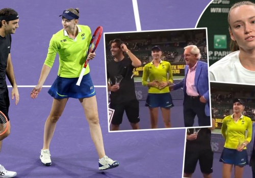 Skandal podczas ceremonii w Indian Wells. Tenisistka odsunęła rękę działacza