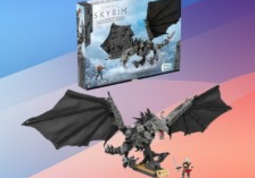 Promocja na klocki MEGA Skyrim w Media Expert. Zestaw Alduin Pożeracz Światów za 109 zł!