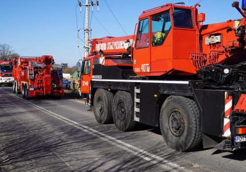 Wyjazd Specjalistycznej Grupy Ratownictwa Technicznego