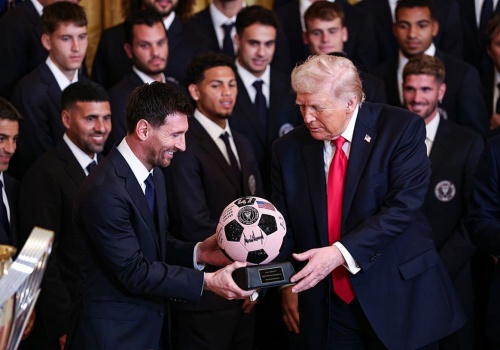 Messi w Białym Domu. Nagle Trump zaskoczył pytaniem