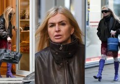 Monika Olejnik wyposażona w torbę ZA 20 TYSIĘCY ZŁOTYCH załatwia sprawy na mieście. Ikona mody? (ZDJĘCIA)