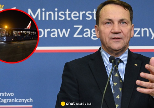 Radosław Sikorski o ewakuacji Polaków z Bliskiego Wschodu. 