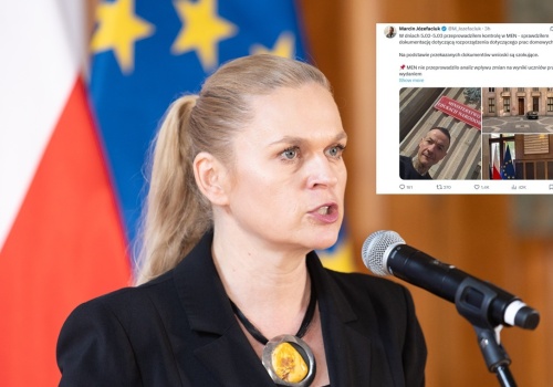 Józefaciuk przeprowadził kontrolę w MEN. Wyniki szokują!