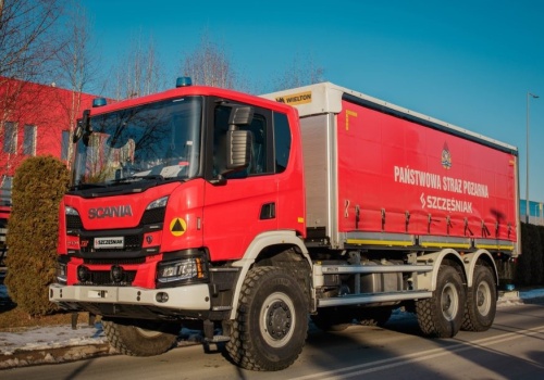 Strażacy z Bielska-Białej mają wyjątkowy samochód zaopatrzeniowy