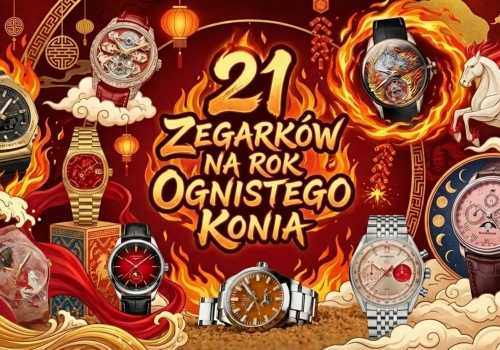 Przegląd 21 zegarków na rok Ognistego Konia 2026. Szczególny czas, raz na 60 lat!