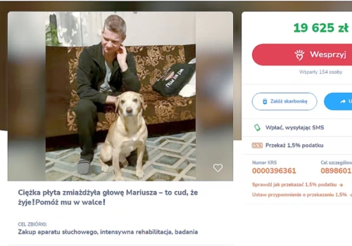 Nie widzi świata, ale chce słyszeć bliskich