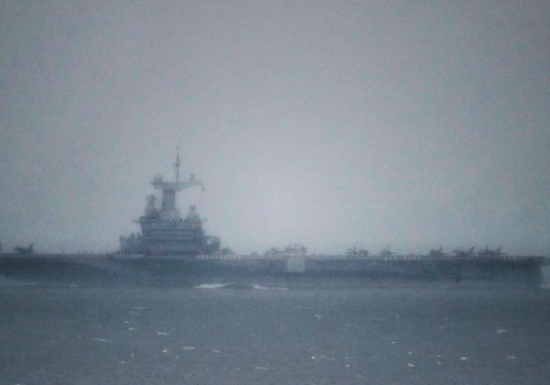 Francuski lotniskowiec Charles de Gaulle wpłynął na wody Morza Śródziemnego