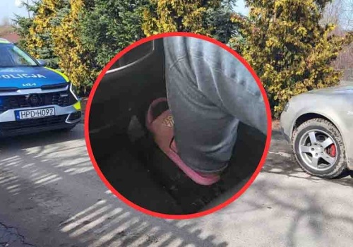 Różowe klapki, cztery promile alkoholu i pojechał po papierosy