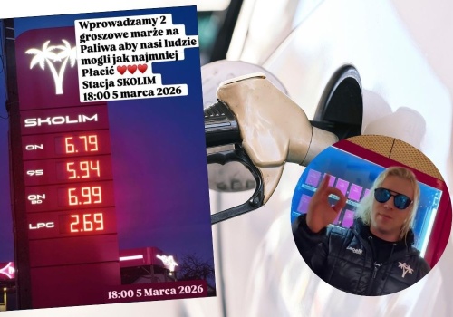 Skolim został szejkiem Podlasia, przez minimalną marżę oferuje taniutkie paliwo na swojej stacji
