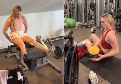 Pierwsze takie nagranie Vonn po makabrycznym upadku na igrzyskach