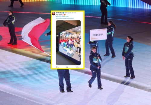 Polacy zbojkotowali ceremonię otwarcia. W telewizji i tak ich pokazano