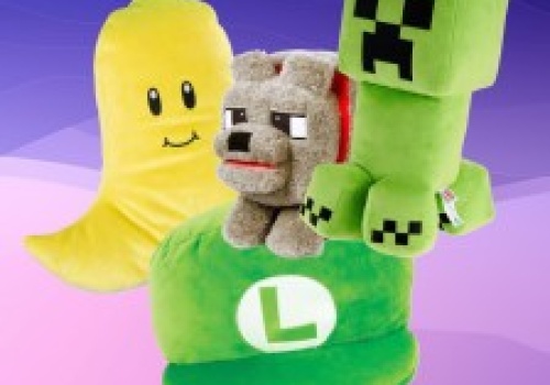 Promocja na maskotki Minecraft i Super Mario w Media Expert. Mario Kart Banana za 39 zł!