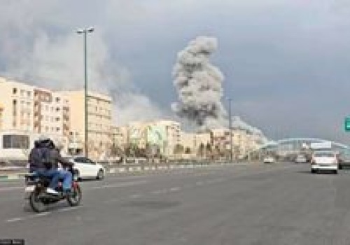 Teheran w ogniu. Władze podały liczbę zabitych cywilów