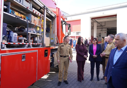 Odprawa roczna podsumowująca działalność Komendy Powiatowej Państwowej Straży Pożarnej w Szamotułach za 2025 rok