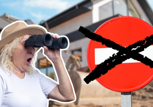 Sąsiad może wejść na działkę bez naszej zgody. Zaproszenie da mu ekipa budowlana