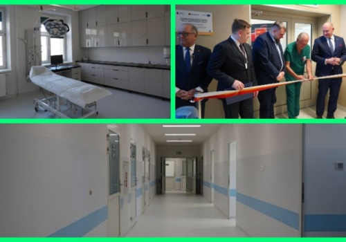 Nowe skrzydło chirurgii w szpitalu w Krynicy-Zdroju. Oddział po gruntownym remoncie