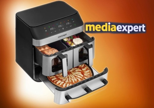 Air Fryer z szufladą na pizzę i ciasto. Tego jeszcze nie było, a teraz jest tańsze