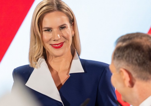 Najmłodsza emerytka w Pałacu Prezydenckim. Tyle wynosi świadczenie Marty Nawrockiej