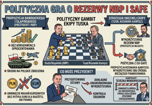 SAFE, rezerwy NBP i polityczny gambit Tuska w finansach