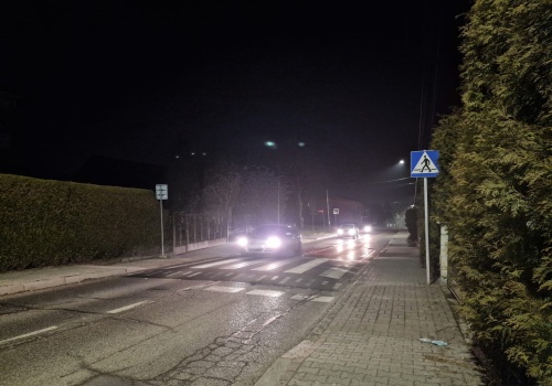 Doświetlą przejścia dla pieszych na drogach powiatu bielskiego
