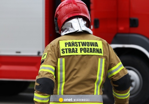 Pożar w Bieszczadach. Płonie ośrodek wypoczynkowy