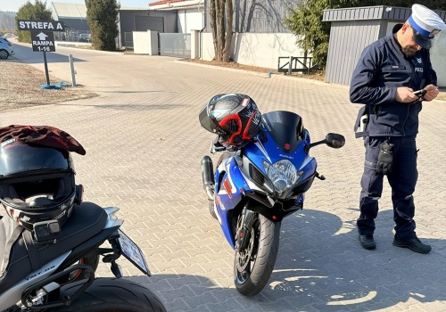 Zielona Góra. Trwa akcja policji, kontrole motocyklistów