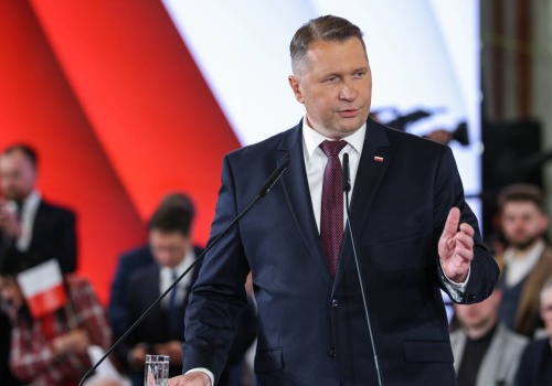 Pierwsze wystąpienie kandydata PiS na premiera. Czarnek mówił o 