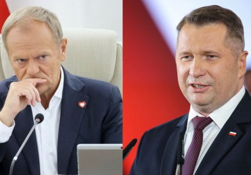 Czarnek uderzył w rząd za ceny paliw. 