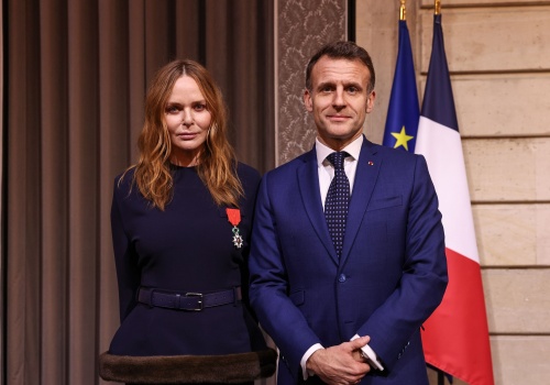 Stella McCartney odznaczona przez prezydenta Francji