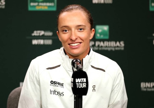 Iga Świątek - Maria Sakkari. Kiedy mecz Indian Wells? O której godzinie?