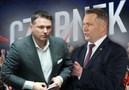 Kurtuazyjna dyskusja Mentzena z Czarnkiem. 