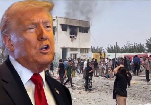 Zbombardowana szkoła w Iranie. Trump wskazał winnych