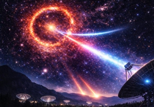Teleskop odkrył kosmiczny megalaser. Świeci na potęgę