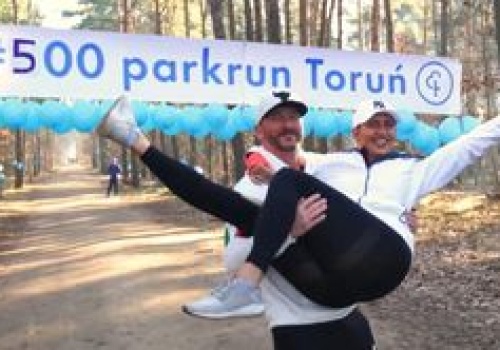 500 razy wokół lasku Na Skarpie - Parkrun Toruń ma już pół tysiąca startów