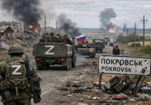 Rosja wycofuje elitarne wojska z kierunku Pokrowskiego