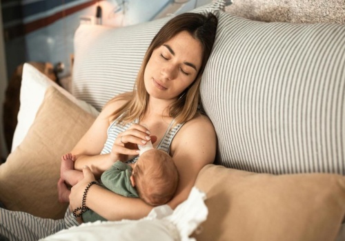 Sypialnia po porodzie. 