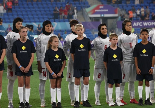 Po tym, co zrobiły przed meczem, w Iranie nazwano je 