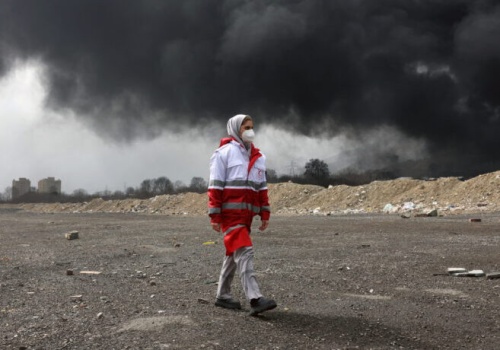 Pożary zaćmiły niebo nad Teheranem. Płonęła infrastruktura naftowa
