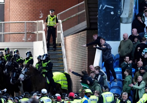 Gorąco na derbach Glasgow. Doszło do zamieszek