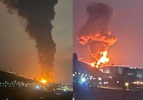 Teheran spowity dymem po nalotach. Kolejne wybuchy w stolicy Iranu